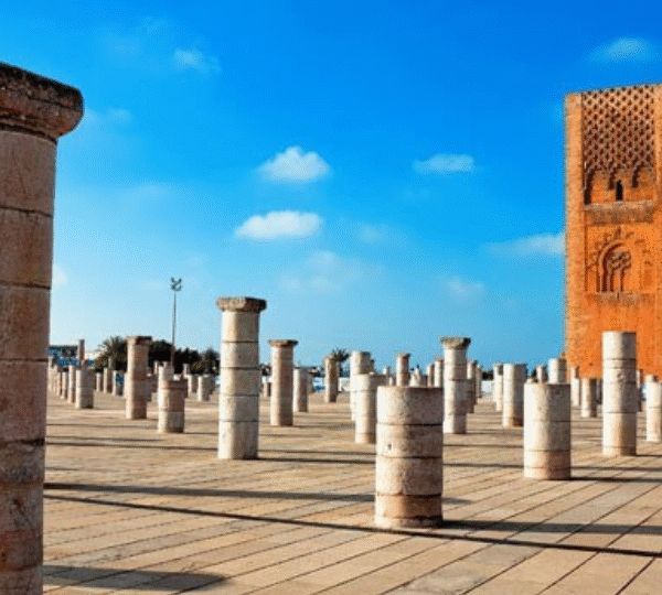 Hassan Tower historic monument Rabat