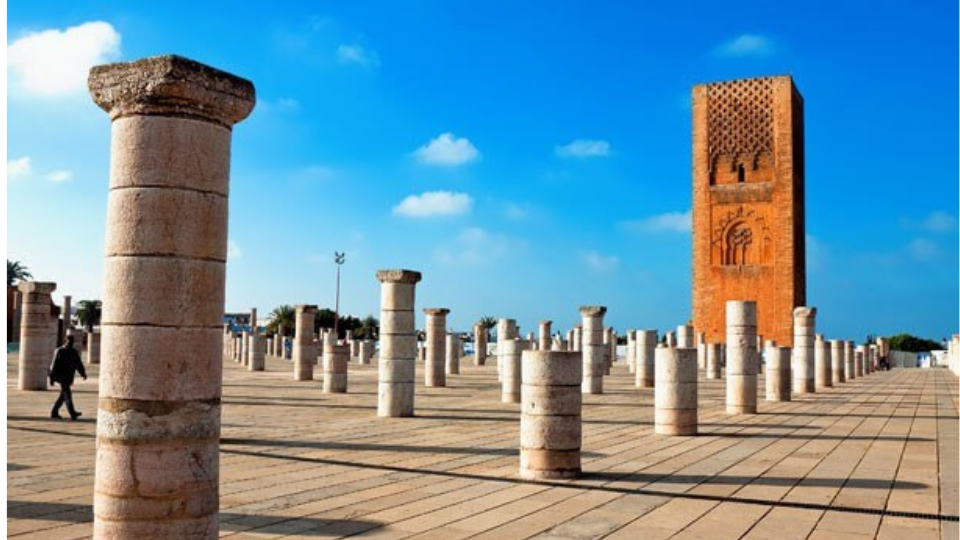 Hassan Tower historic monument Rabat