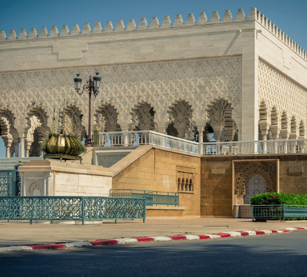 Royal Palace Rabat gate and architecture