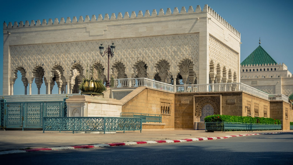 Royal Palace Rabat gate and architecture