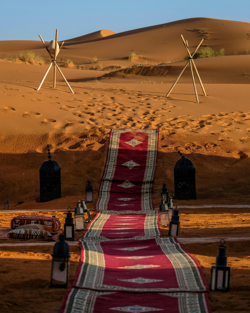 Luxury Morocco desert tour package with camp in Merzouga