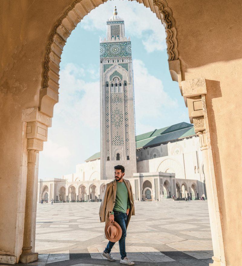 Camel trekking experience in a Morocco desert tour package